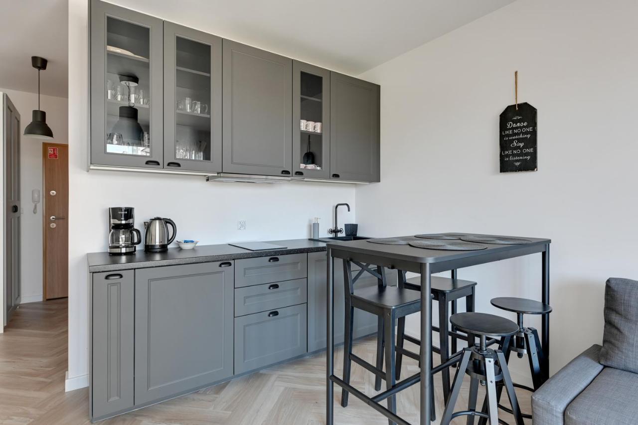 Bastion Walowa Comfort Apartments Gdansk Bagian luar foto