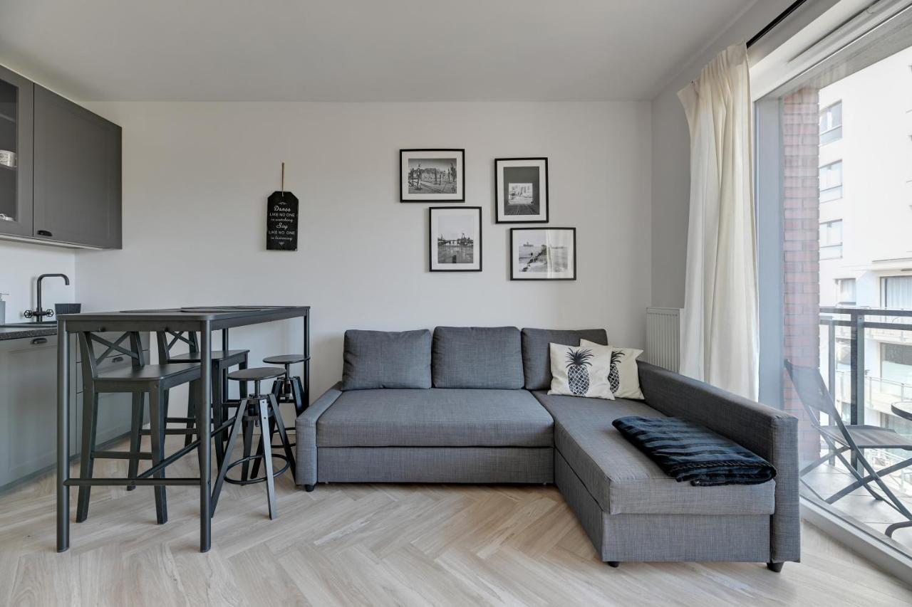 Bastion Walowa Comfort Apartments Gdansk Bagian luar foto