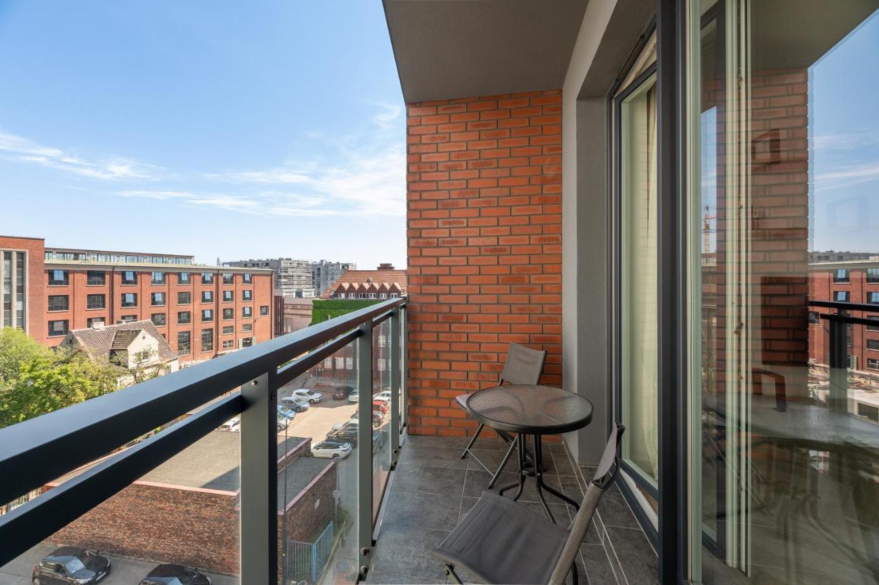 Bastion Walowa Comfort Apartments Gdansk Bagian luar foto