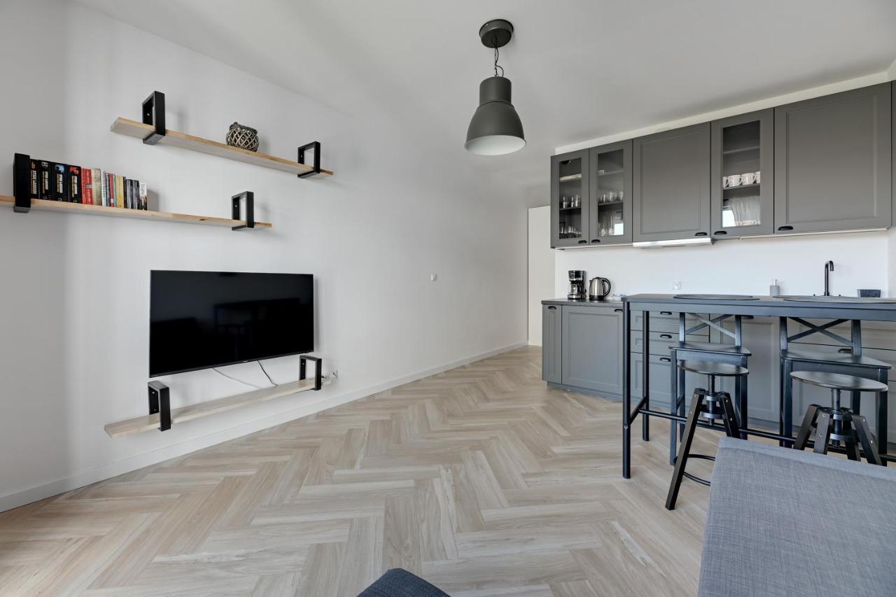 Bastion Walowa Comfort Apartments Gdansk Bagian luar foto