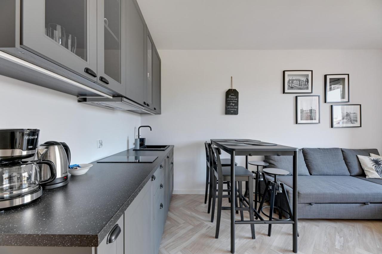 Bastion Walowa Comfort Apartments Gdansk Bagian luar foto