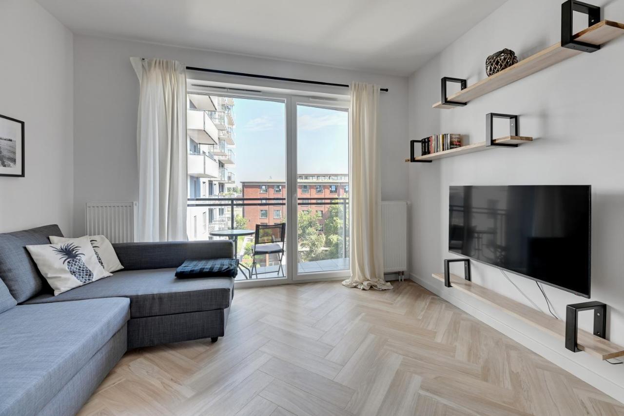 Bastion Walowa Comfort Apartments Gdansk Bagian luar foto